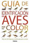 GUIA DE IDENTIFICACION DE AVES POR SU COLOR