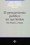 EL PENSAMIENTO POLÍTICO EN SUS TEXTOS