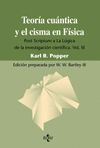 TEORÍA CUÁNTICA Y EL CISMA EN FÍSICA