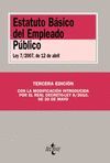 ESTATUTO BÁSICO DEL EMPLEADO PÚBLICO