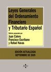 LEYES GENERALES DEL ORDENAMIENTO FINANCIERO Y TRIBUTARIO ESPAÑOL