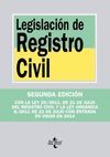 LEGISLACIÓN DE REGISTRO CIVIL
