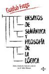 ENSAYOS DE SEMÁNTICA Y FILOSOFÍA DE LA LÓGICA