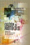 CUESTIÓN DE PROTOCOLO