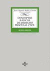 CONCEPTOS BÁSICOS DE DERECHO PROCESAL CIVIL