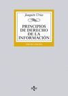 PRINCIPIOS DE DERECHO DE LA INFORMACIÓN