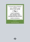 LECCIONES DE DERECHO ADMINISTRATIVO VOLUMEN I