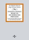 INSTITUCIONES BÁSICAS DE DERECHO PRIVADO