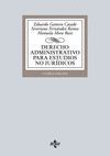 DERECHO ADMINISTRATIVO PARA ESTUDIOS NO JURÍDICOS