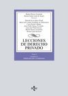 LECCIONES DE DERECHO PRIVADO. TOMO I