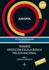 TEMARIO OPOSICIÓN ESCALA BÁSICA POLICÍA NACIONAL