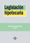 LEGISLACIÓN HIPOTECARIA