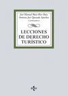 LECCIONES DE DERECHO TURÍSTICO