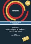 TEMARIO OPOSICIÓN ESCALA BÁSICA POLICÍA NACIONAL