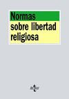 NORMAS SOBRE LIBERTAD RELIGIOSA