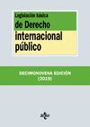LEGISLACIÓN BÁSICA DE DERECHO INTERNACIONAL PÚBLICO 2019