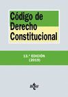 CÓDIGO DE DERECHO CONSTITUCIONAL 2019
