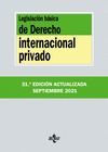 LEGISLACION BASICA DE DERECHO INTERNACIONAL PRIVADO