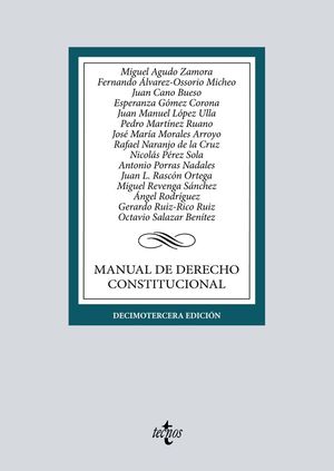 MANUAL DE DERECHO CONSTITUCIONAL