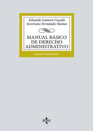 MANUAL BÁSICO DE DERECHO ADMINISTRATIVO