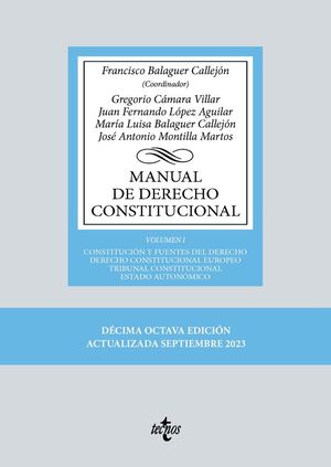 MANUAL DE DERECHO CONSTITUCIONAL I