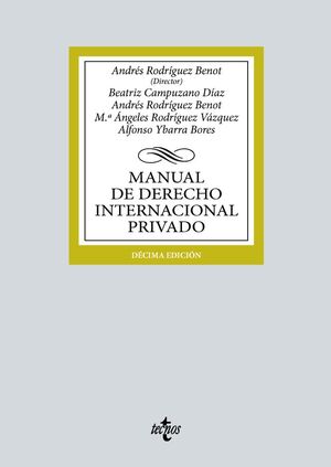 MANUAL DE DERECHO INTERNACIONAL PRIVADO