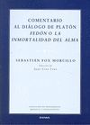 COMENTARIO AL DIALOGO DE PLATON FEDON INMORTALIDAD DEL ALMA