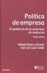 POLITICA DE EMPRESA 8ªED GOBIERNO EMPRESA NEGOCIOS