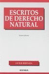 ESCRITOS DE DERECHO NATURAL 3ªED