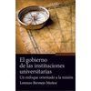 EL GOBIERNO DE LAS INSTITUCIONES UNIVERSITARIAS