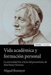 VIDA ACADEMICA Y FORMACION PERSONAL