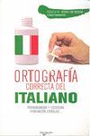 ORTOGRAFIA CORRECTA DEL ITALIANO