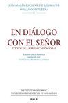 EN DIALOGO CON EL SEÑOR