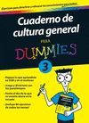 CUADERNO DE CULTURA GENERAL PARA DUMMIES 3