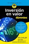 INVERSIÓN EN VALOR PARA DUMMIES