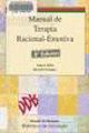 MANUAL TERAPIA RACIONAL EMOTIVA. I (DG)