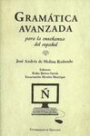 GRAMÁTICA AVANZADA PARA LA ENSEÑANZA DEL ESPAÑOL