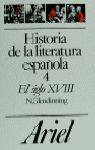 HISTORIA DE LA LITERATURA ESPAÑOLA, 4. EL SIGLO XVIII