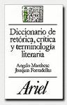 DICCIONARIO DE RETÓRICA, CRÍTICA Y TERMINOLOGÍA LITERARIA