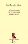 DICCIONARIO DE FILOSOFIA ABREVIADO