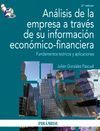 ANÁLISIS DE LA EMPRESA A TRAVÉS DE SU INFORMACIÓN ECONÓMICO-FINANCIERA