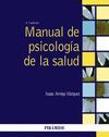 MANUAL DE PSICOLOG¡A DE LA SALUD