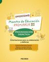 OPOSICIONES. MAESTRO DE EDUCACIÓN PRIMARIA III