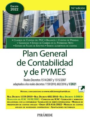 PLAN GENERAL DE CONTABILIDAD Y DE PYMES