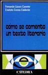 CÓMO SE COMENTA UN TEXTO LITERARIO