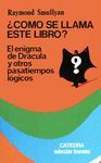 ¿CÓMO SE LLAMA ESTE LIBRO?