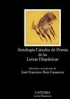 ANTOLOGÍA CÁTEDRA DE POESÍA DE LAS LETRAS HISPÁNICAS