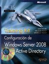 CONFIGURACIÓN DE WINDOWS SERVER 2008 ACTIVE DIRECTORY. TRAINING KIT, MCTS. EXAME