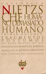 HUMANO, DEMASIADO HUMANO (2 VOLÚMENES)