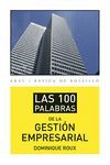 LAS 100 PALABRAS DE LA GESTIÓN